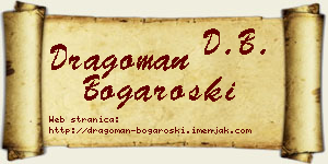 Dragoman Bogaroški vizit kartica